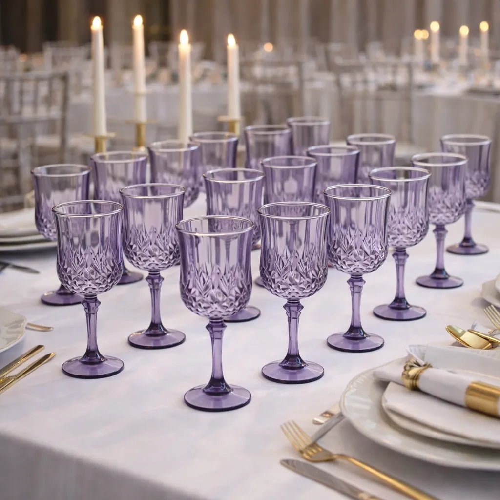 Stemware for a considered table setting